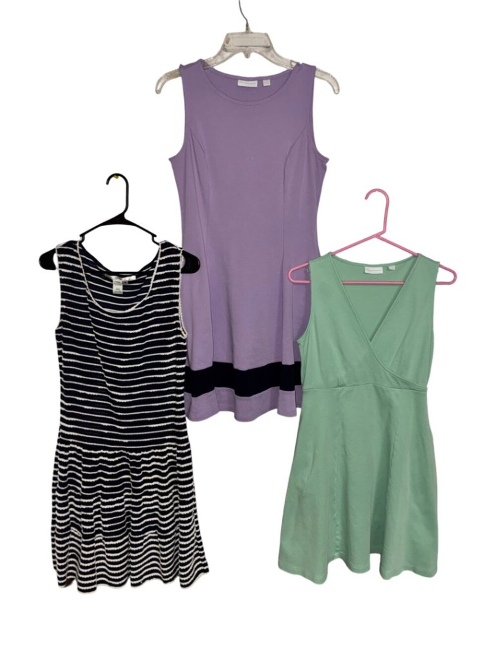 Sz.M*Lot of (3) Sleeveless Dresses (NY & Co., NY & Co.,Studio)